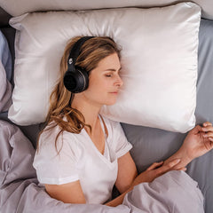 Pillow with an Ear Hole - Satin Case